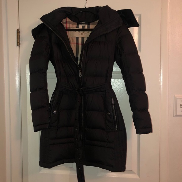 Burberry Puffer Coat long Brit quilted down - Picture 2 of 16